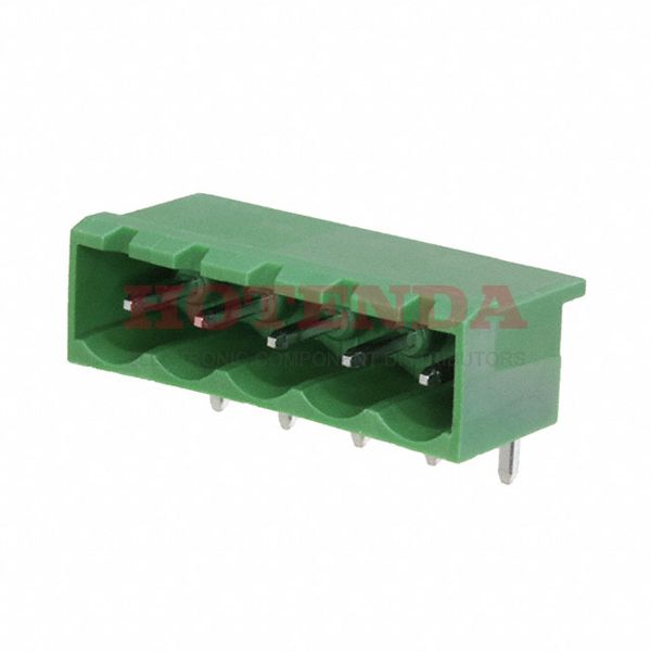 EM257505HC - TERM BLOCK HDR 5POS 90DEG 5.08MM