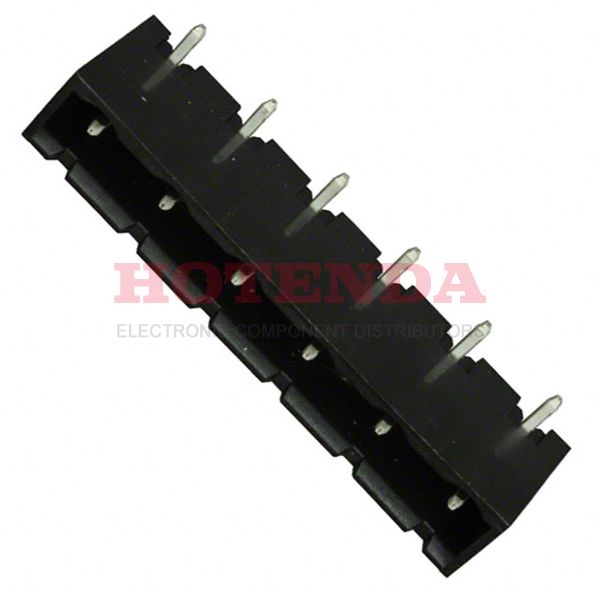 ELFH06410 - TERM BLOCK HDR 6POS 90DEG 7.62MM