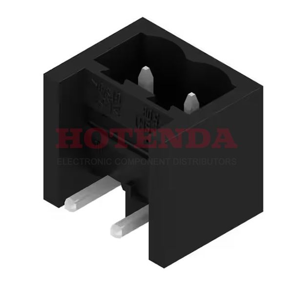 1876340000 - Conn Shrouded Header HDR 2 POS 5.08mm Solder RA Thru-Hole Box