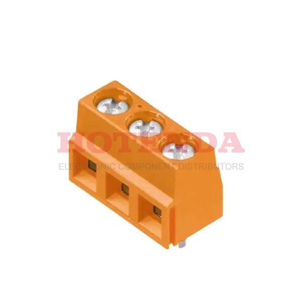 1811070000 - 0.200 5.08mm Green Bulk Thermoplastic, Wemid Through Hole Horizontal with Board Screw - Clamping Yoke, Tension Sleeve 1 Levels 14-28 AWG Omnimate LS