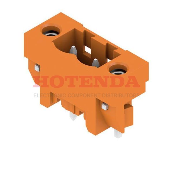 1147890000 - WEIDMULLER 1147890000 Terminal Block, Header, 5.08 mm, 2 Ways, 24 A, 400 V, Through Hole Vertical