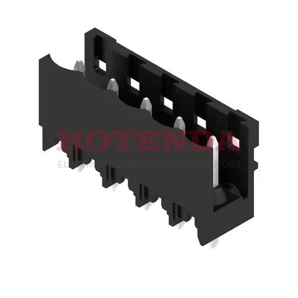 1840950000 - Conn Shrouded Header M 5 POS 5mm Solder ST Thru-Hole Box