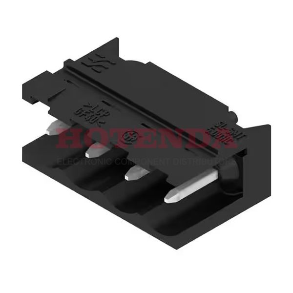 1797640000 - Conn Shrouded Header M 4 POS 5mm Solder RA Thru-Hole T/R