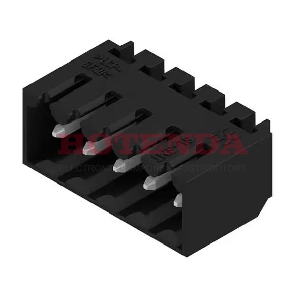 1761574002 - Conn Shrouded Header HDR 5 POS 3.5mm Solder RA Thru-Hole T/R