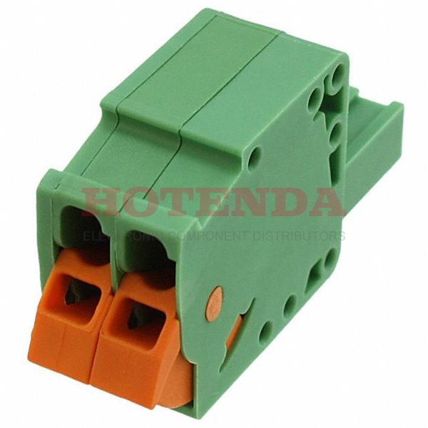 1717961 - Pluggable Terminal Blocks 2 Pos 5mm pitch Plug 24-16 AWG IDC