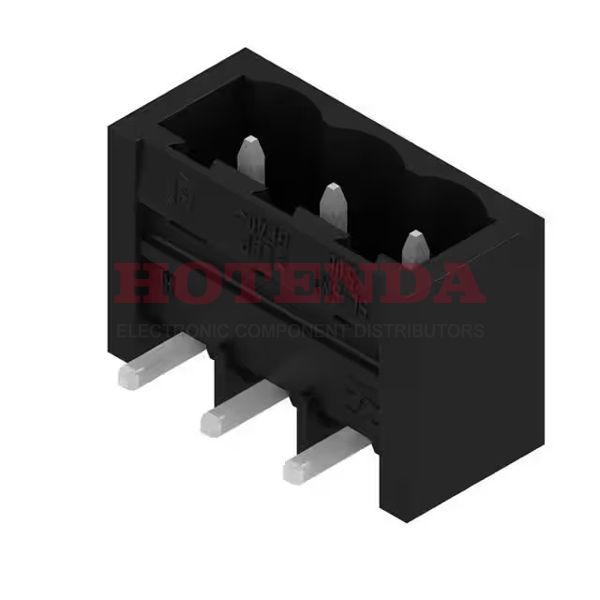 1877490000 - Conn Shrouded Header HDR 3 POS 5.08mm Solder RA Thru-Hole Box