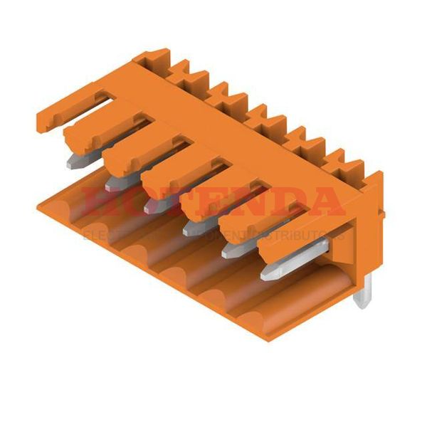 1597250000 - Conn Shrouded Header M 6 POS 3.5mm Solder RA Thru-Hole Box
