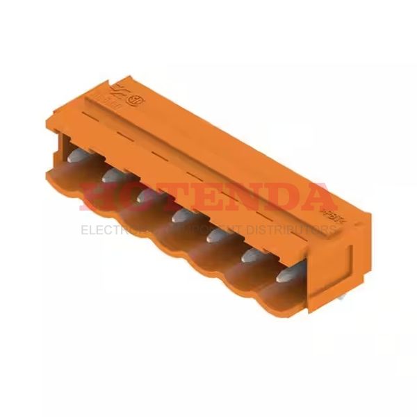 1580910000 - Conn Shrouded Header HDR 7 POS 5mm Solder RA Thru-Hole Box