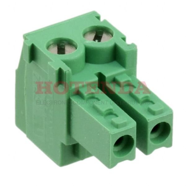 284509-2 - Pluggable Terminal Blocks 2P TERMI-BLOK PLUG STACK 3,8