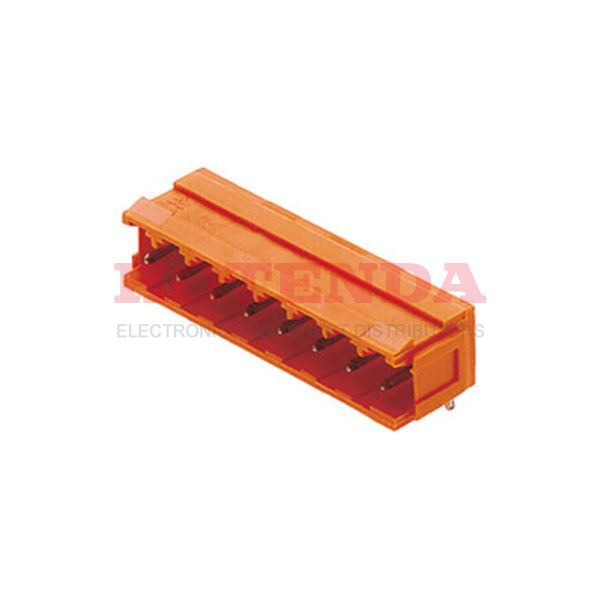 1241660000 - Conn Shrouded Header M 8 POS 5.08mm Solder RA Thru-Hole Box