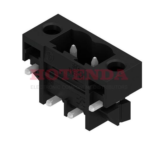 1876990000 - Conn Shrouded Header HDR 2 POS 5.08mm Solder RA Thru-Hole T/R