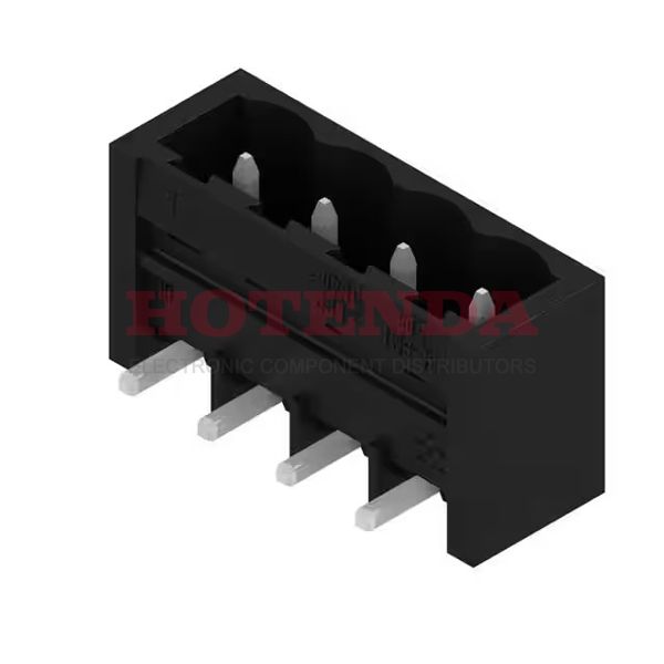 1877510000 - Conn Shrouded Header HDR 4 POS 5.08mm Solder RA Thru-Hole Box