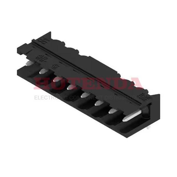 1839950000 - Conn Shrouded Header M 8 POS 5mm Solder RA Thru-Hole Box