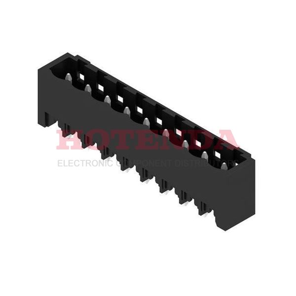 1841230000 - Conn Shrouded Header M 9 POS 5mm Solder ST Thru-Hole Box