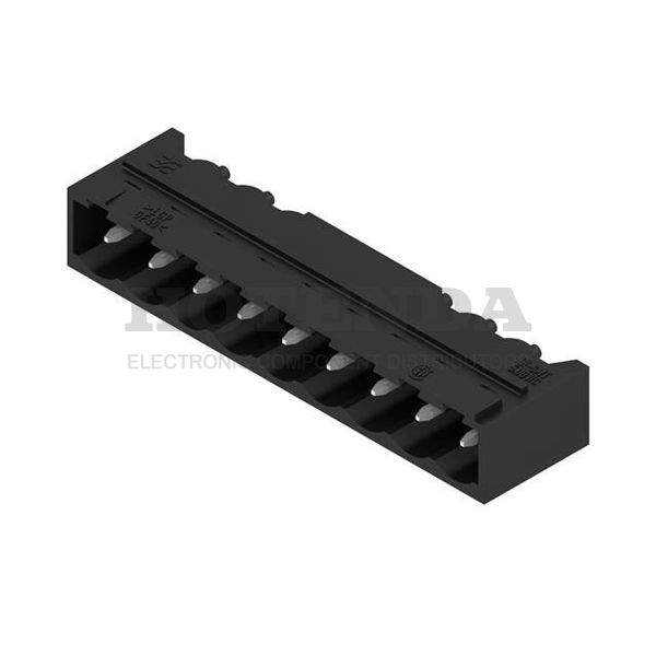 1780250000 - Conn Shrouded Header M 9 POS 5.08mm Solder RA Thru-Hole Box