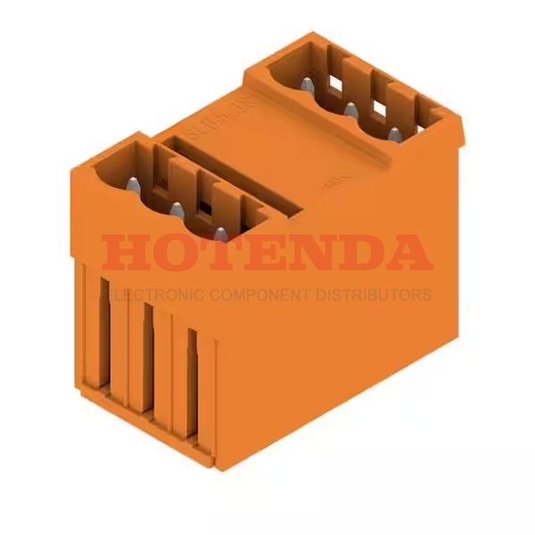 1602400000 - Conn Shrouded Header M 6 POS 5.08mm Solder ST Thru-Hole Box