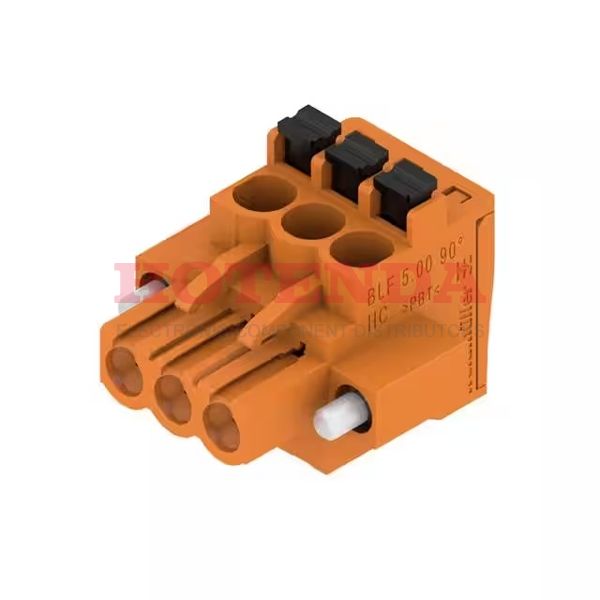 1980650000 - TERM BLOCK PLUG 3POS 90DEG 5MM