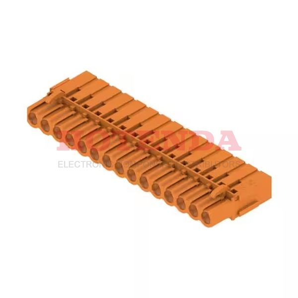 1649500000 - TERM BLOCK PLUG 15POS STR 5.08MM