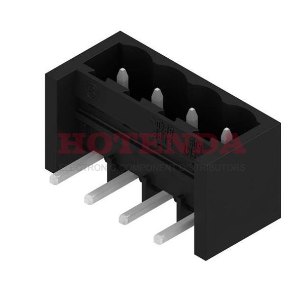 1877830000 - Conn Shrouded Header HDR 4 POS 5.08mm Solder RA Thru-Hole T/R