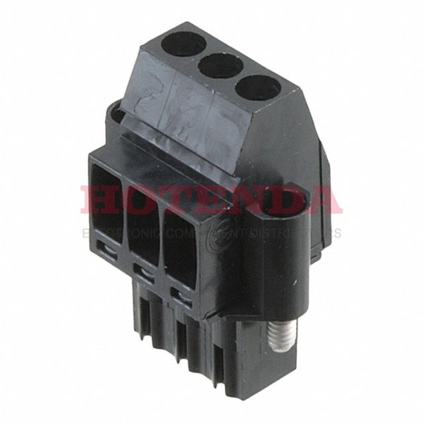 1639250000 - WEIDMULLER 1639250000 Pluggable Terminal Block, 3.5 mm, 3 Ways, 28 AWG, 14 AWG, 1.5 mm, Screw