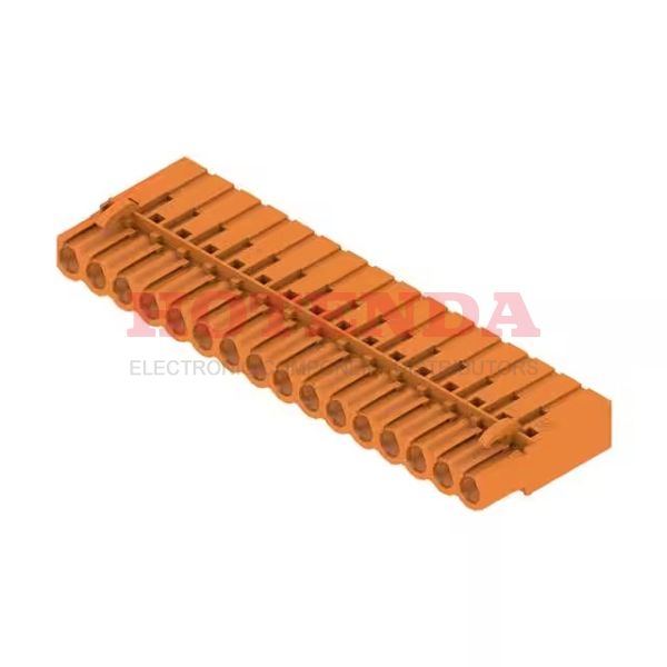 1610630000 - TERM BLOCK PLUG 16POS STR 5.08MM