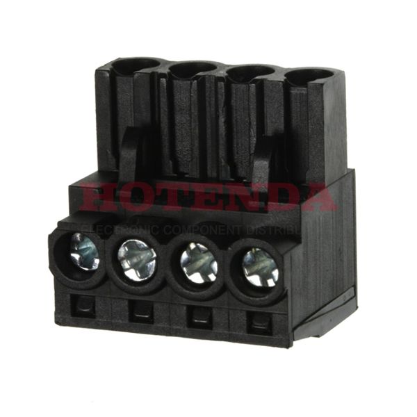 1955550000 - TERM BLOCK PLUG 4POS STR 5MM