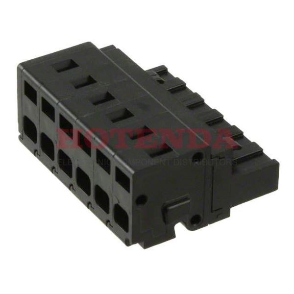 SCFF06210 - TERM BLOCK PLUG 6POS STR 5.08MM