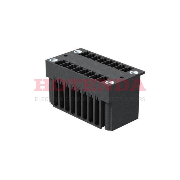 1030780000 - WEIDMULLER 1030780000 Terminal Block, Header, 3.81 mm, 4 Ways, 10 A, 300 V, Through Hole Vertical