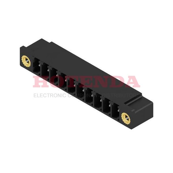 1793390000 - WEIDMULLER 1793390000 Terminal Block, Header, 3.81 mm, 10 Ways, 17.5 A, 320 V, Through Hole Right Angle