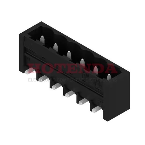 1877780000 - Conn Shrouded Header HDR 6 POS 5.08mm Solder RA Thru-Hole T/R
