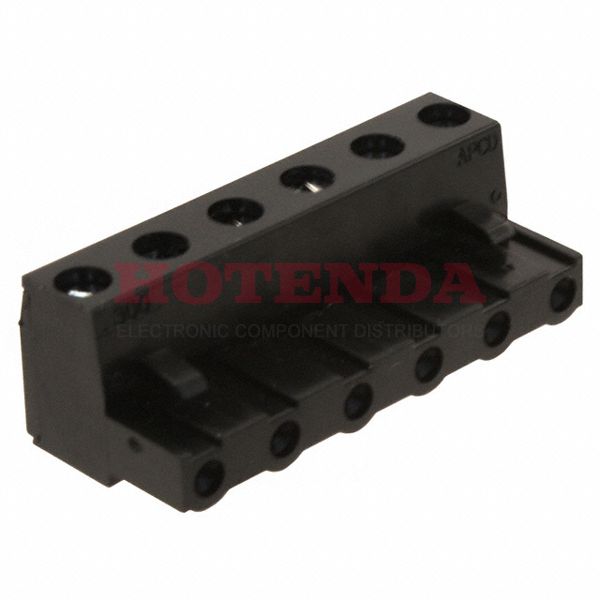 ELFP06410 - TERM BLOCK PLUG 6POS STR 7.62MM