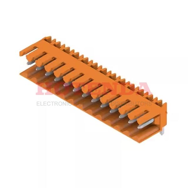 1597320000 - Conn Shrouded Header M 13 POS 3.5mm Solder RA Thru-Hole Box