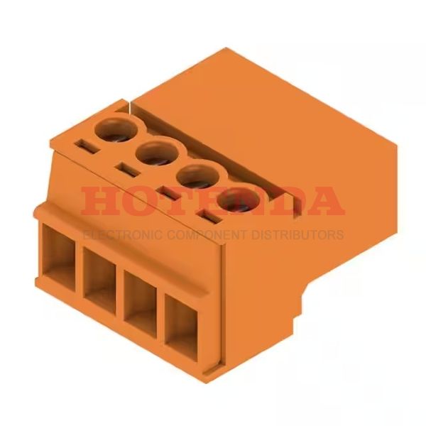 1969560000 - Conn Terminal Block PL 4 POS 3.81mm Screw RA Cable Mount 10A Box