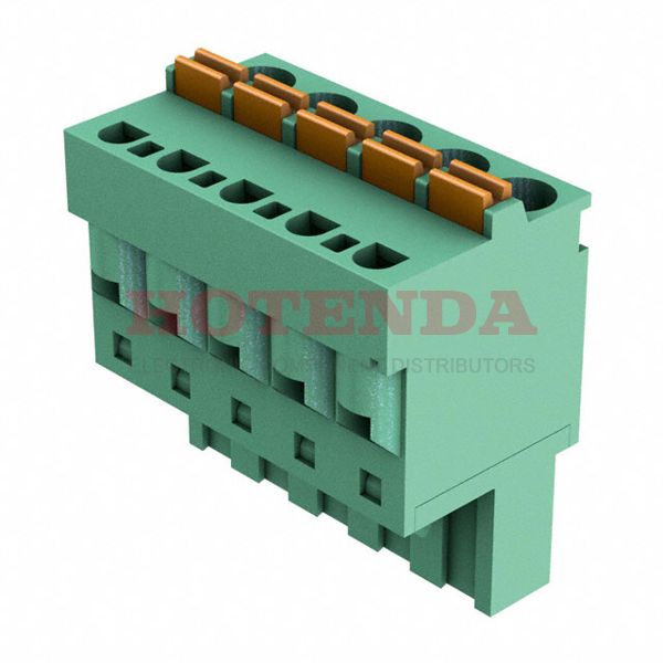 14310516102000 - HARTING 14310516102000TERMINAL BLOCK, PLUGGABLE, 5WAY, 30-12AWG, HAR-FLEXICON