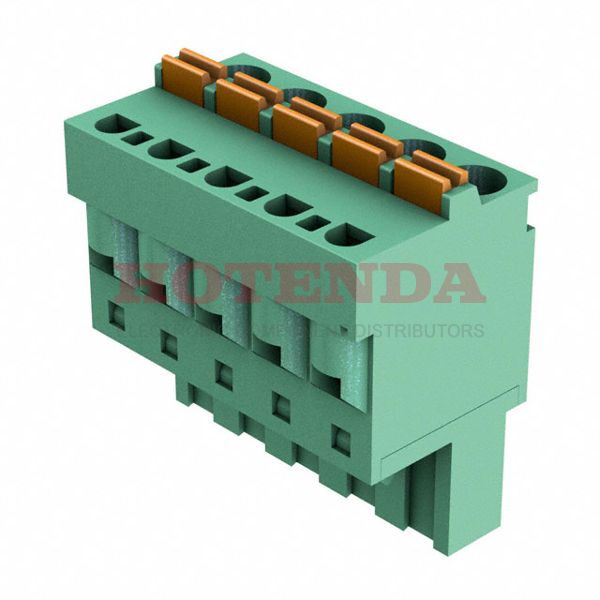 14310517102000 - HARTING 14310517102000TERMINAL BLOCK, PLUGGABLE, 5WAY, 30-12AWG, HAR-FLEXICON