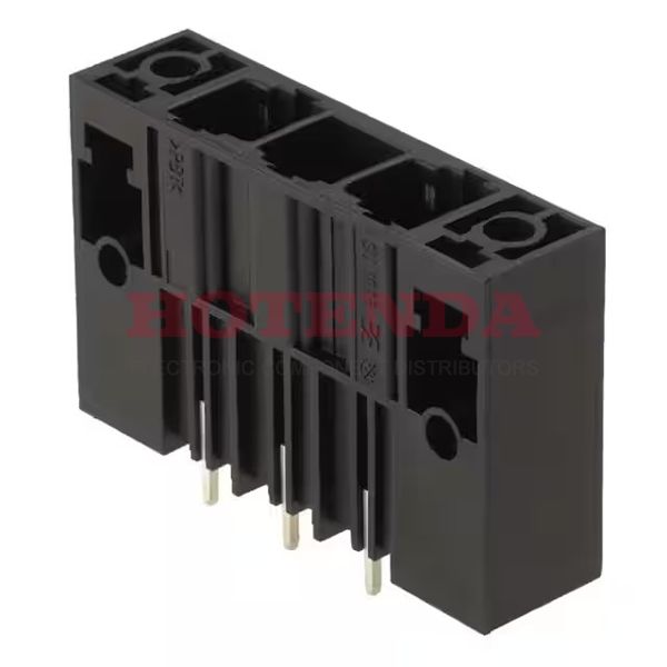 1813650000 - WEIDMULLER 1813650000 Wire-To-Board Connector, Flange, SU 10.16HP Series, 2 Contacts, Header, 10.16 mm, Through Hole