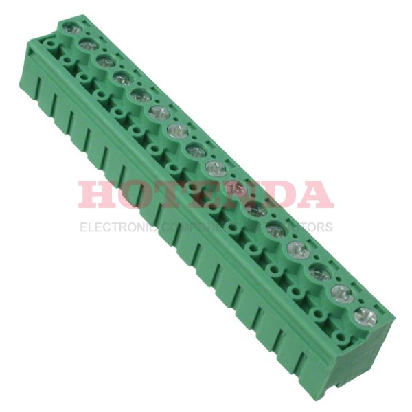 1755729 - TERM BLOCK PLUG 16POS 90DEG 5MM