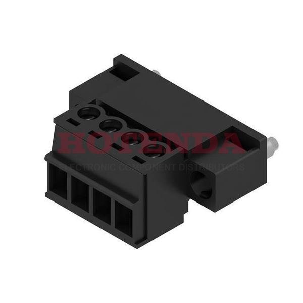 1970720000 - TERM BLOCK PLUG 4POS STR 3.81MM