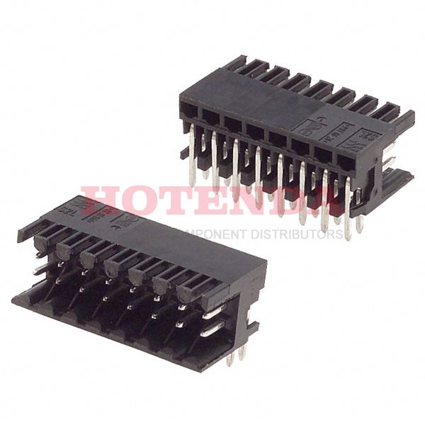 1728360000 - Conn Shrouded Header HDR 16 POS 3.5mm Solder RA Thru-Hole