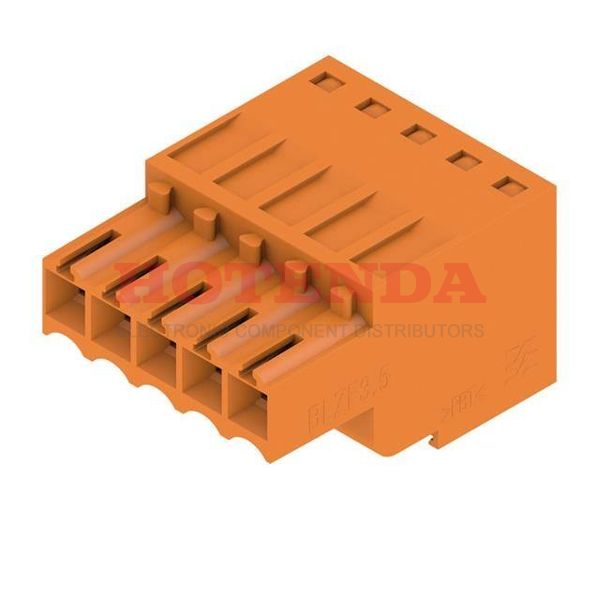 1690220000 - WEIDMULLER 1690220000Pluggable Terminal Block, 5 Ways, 300 V, 10 A, 3.5 mm, 26 AWG, 14 AWG