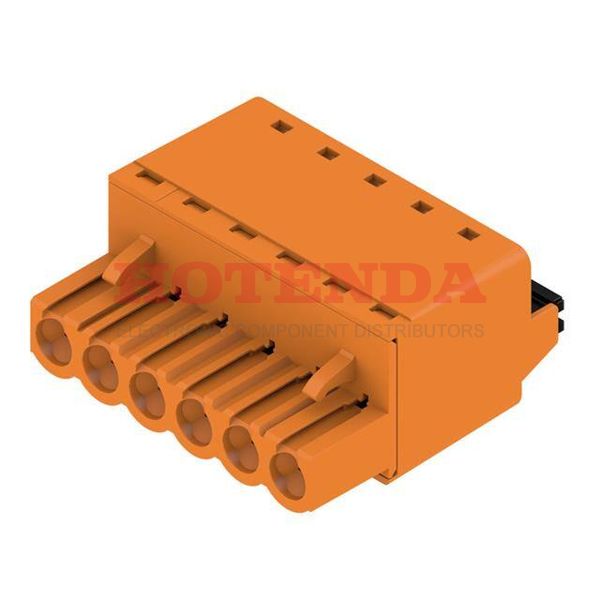1017910000 - Conn Terminal Block F 6 POS 5mm ST Cable Mount 10A Box
