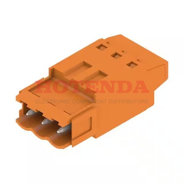 1611720000 - TERM BLOCK PLUG 3POS STR 5.08MM