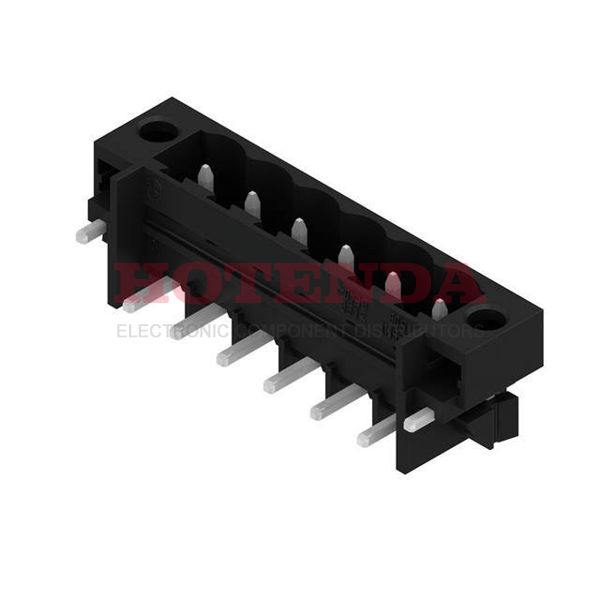 1876960000 - Conn Shrouded Header HDR 6 POS 5.08mm Solder RA Thru-Hole T/R