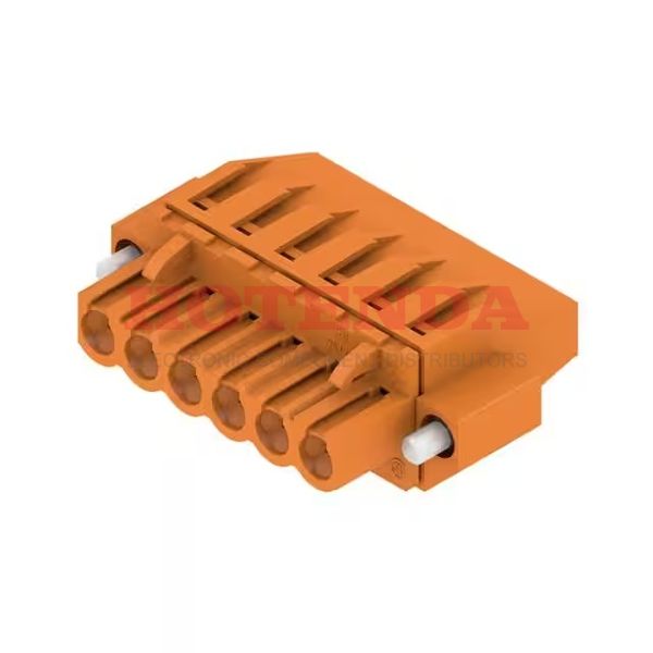1960420000 - TERM BLOCK PLUG 6POS 270DEG 5MM