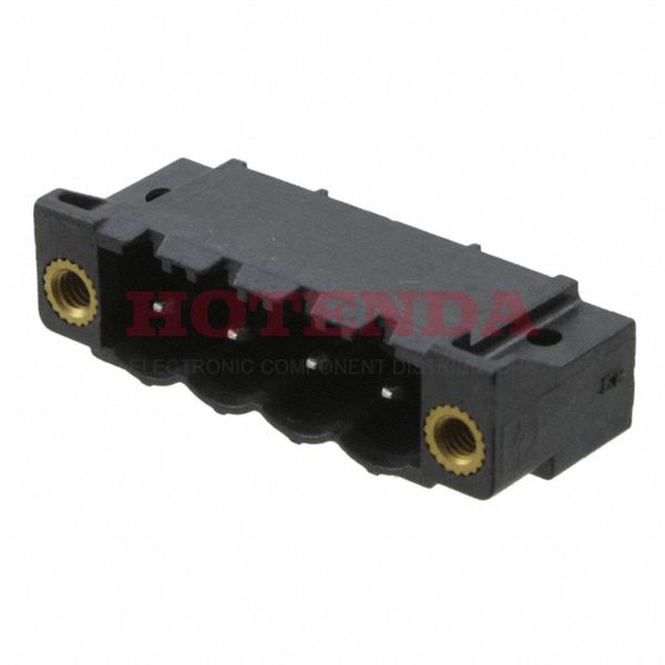 1792643 - COMBICON CC SER 5.08mm Pitch Straight Plug Trm Blk; PCB Header w/ Solder Term