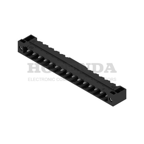 1837760000 - Conn Shrouded Header HDR 15 POS 5.08mm Solder RA Thru-Hole Box