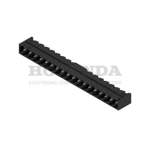 1780340000 - Conn Shrouded Header M 18 POS 5.08mm Solder RA Thru-Hole Box
