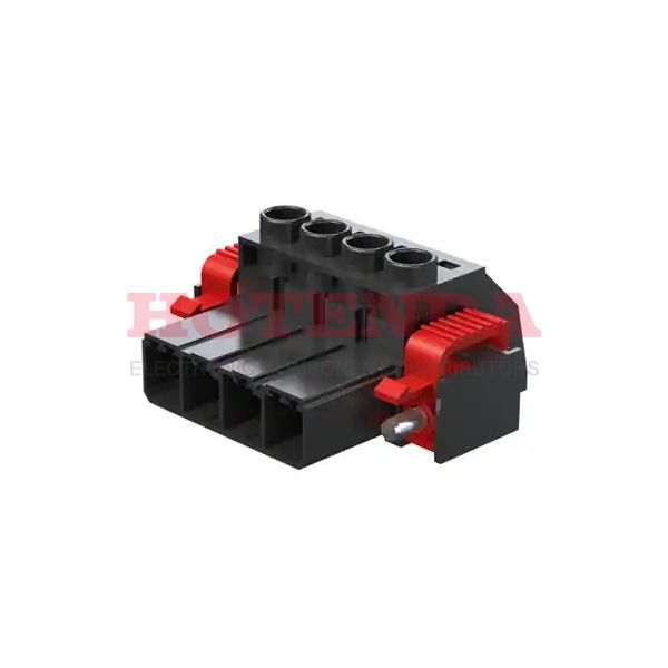 1932220000 - TERM BLOCK PLUG 6POS STR 7.62MM