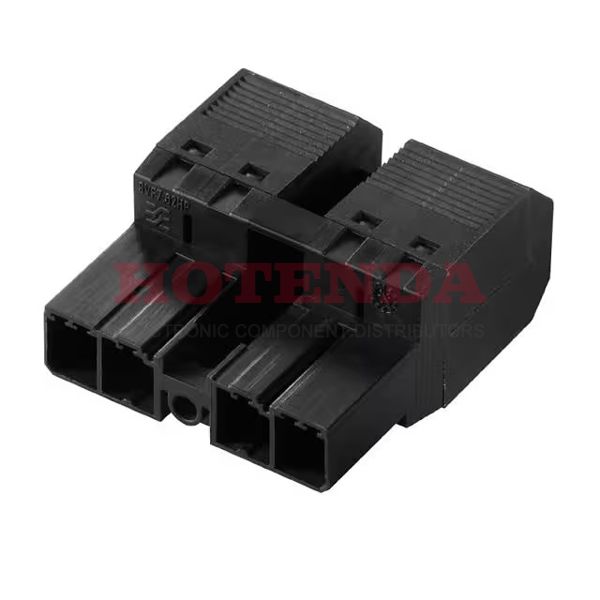 1061040000 - TERM BLOCK PLUG 3POS STR 7.62MM