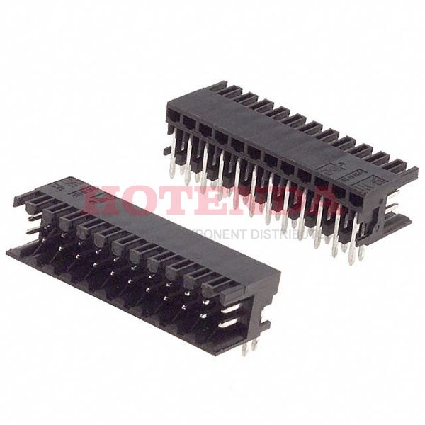 1728400000 - Conn Shrouded Header HDR 24 POS 3.5mm Solder RA Thru-Hole